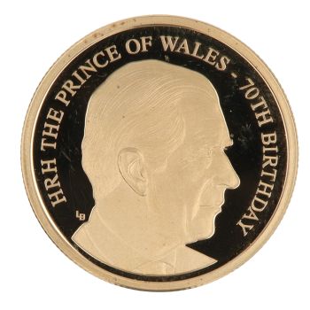 2018 70th Birthday HRH The Prince Of Wales Guernsey One Pound Coin Boxed