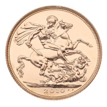 2010 Elizabeth II Full Sovereign Coin