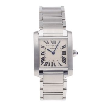 Cartier Tank Francaise Pre Owned Watch Ref 3751