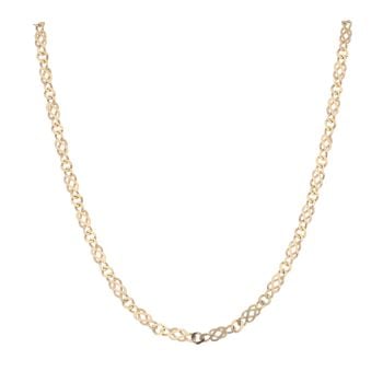 9ct Yellow Gold Celtic Chain 18"