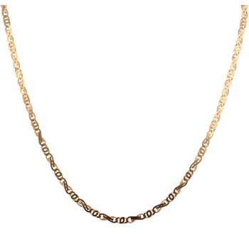 9ct Yellow Gold Fancy Chain 18"