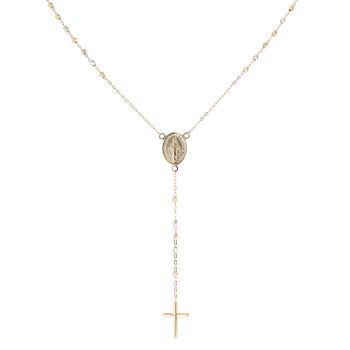 18ct Yellow Gold Rosary Beads 20"