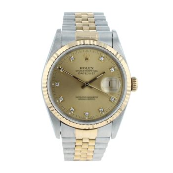 Rolex Datejust Pre Owned Watch Ref 16233