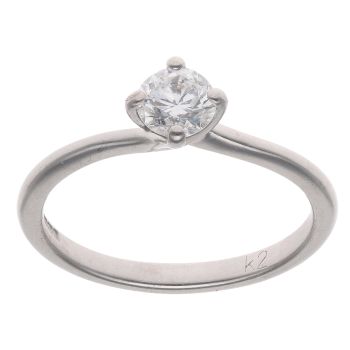 18ct White Gold 0.40ct Brilliant Cut Diamond Solitaire Ring