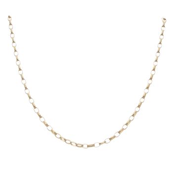 9ct Yellow Gold Belcher Chain 20"