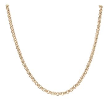 9ct Yellow Gold Belcher Chain 22"