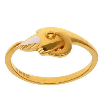 22ct Yellow Gold Wind and Shooting Star Fancy Ring