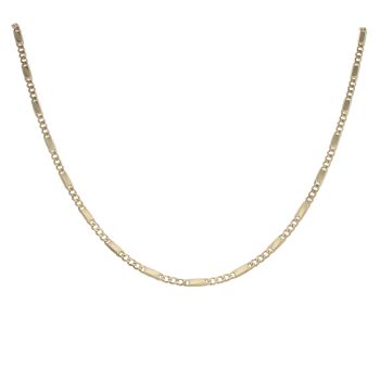 9ct Yellow Gold Fancy Chain 20"