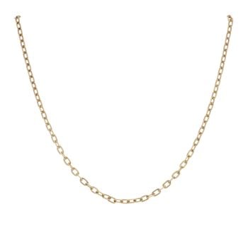 9ct Yellow Gold Belcher Chain 16"