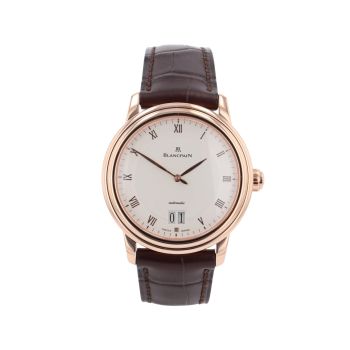 Blancpain Villeret Grande Date Pre Owned Watch Ref 6850-3642-55