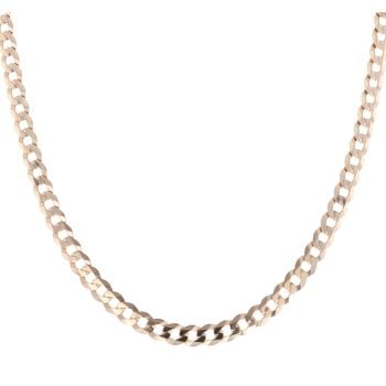 9ct Yellow Gold Curb Chain 20"