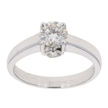 18ct White Gold 1.00ct Diamond Solitaire Ring