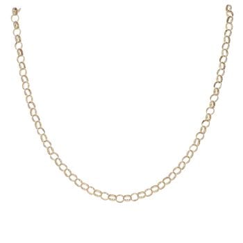 9ct Yellow Gold Belcher Chain 18"