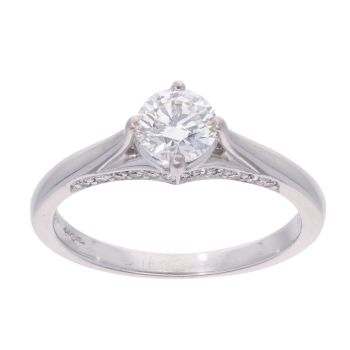 18ct White Gold 0.70ct Diamond Solitaire Ring