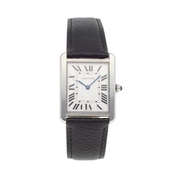 Cartier Tank Solo Pre Owned Watch Ref 3169