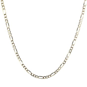9ct Yellow Gold Figaro Chain 20"