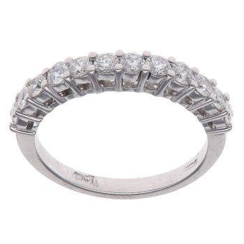 18ct White Gold 0.75ct Brilliant Cut Diamond Eternity Ring