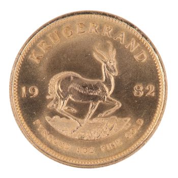 1982 1oz South Africa Krugerrand Coin