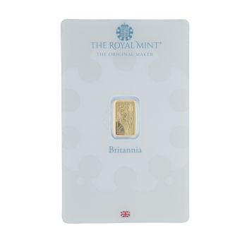 1g The Royal Mint Britannia Ingot Sealed