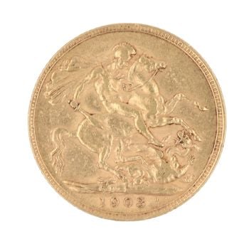 1903 Edward VII Full Sovereign Coin