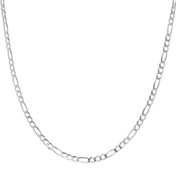 Silver Figaro Chain 16"