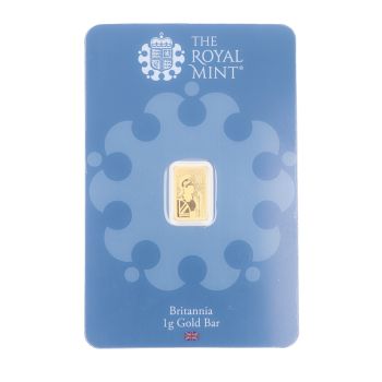 1g The Royal Mint Ingot Sealed
