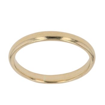18ct Yellow Gold Wedding Band 2.7mm