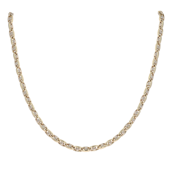9ct Yellow Gold Fancy Chain 18"