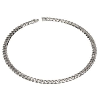 Stainless Steel Matte and Polished Curb Chain