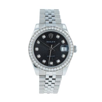 Rolex Datejust Pre Owned Watch Ref 178384