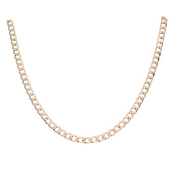 9ct Yellow Gold Curb Chain 20"