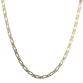 14ct Yellow Gold Fancy Chain 22"