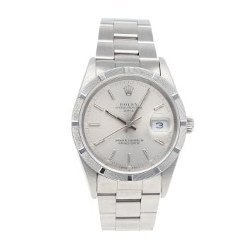 Rolex Oyster Perpetual Date Pre Owned Watch Ref 15210