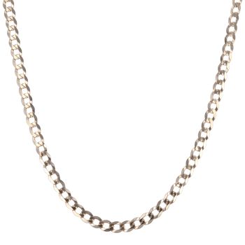 9ct Yellow Gold Curb Chain 22"