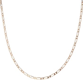 9ct Yellow Gold Fancy Plain Chain 30"