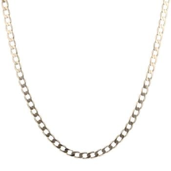 9ct Yellow Gold Curb Chain 20"