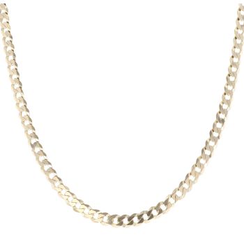 9ct Yellow Gold Curb Chain 20"