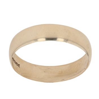 9ct Yellow Gold Wedding Band 6.1mm
