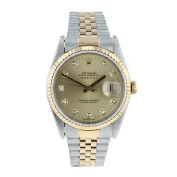 Rolex Datejust Pre Owned Watch Ref 16233