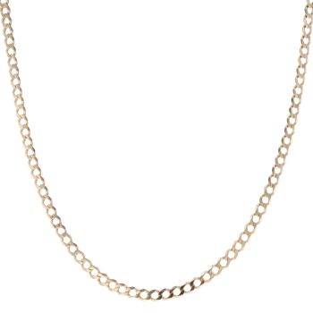 9ct Yellow Gold Curb Chain 20"