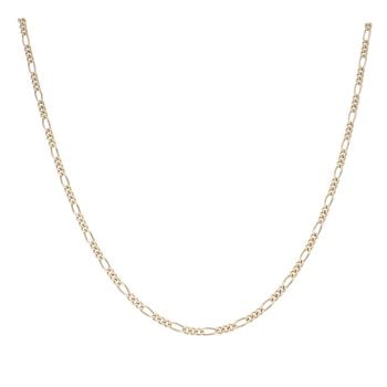 9ct Yellow Gold Figaro Chain 22"