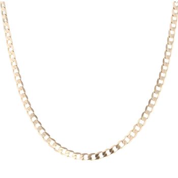 9ct Yellow Gold Curb Chain 24"
