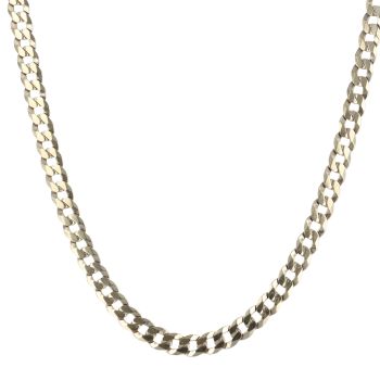 9ct Yellow Gold Curb Chain 20"