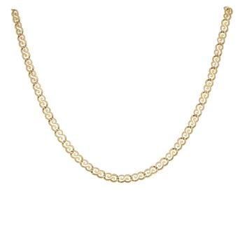 9ct Yellow Gold Fancy Chain 16"