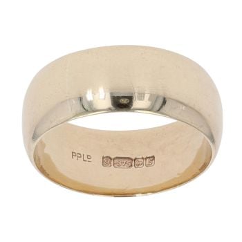 9ct Yellow Gold Wedding Band 7.58mm