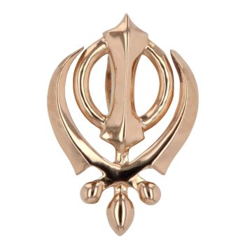 22ct Rose Gold Khanda Fancy Pendant