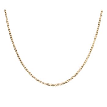 9ct Yellow Gold Box Chain 24"
