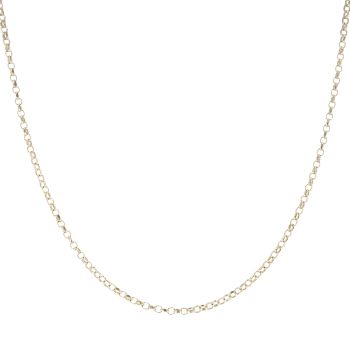 9ct Yellow Gold Belcher Chain 16"