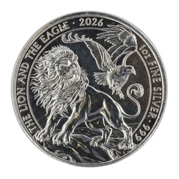 2026 1oz Lion and The Eagle Coin