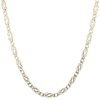 9ct Yellow Gold Celtic Chain 20"
